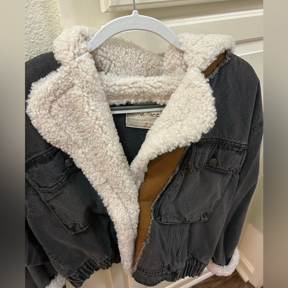 Free People Perry Hooded Jacket size Medium - Picture 4 of 6